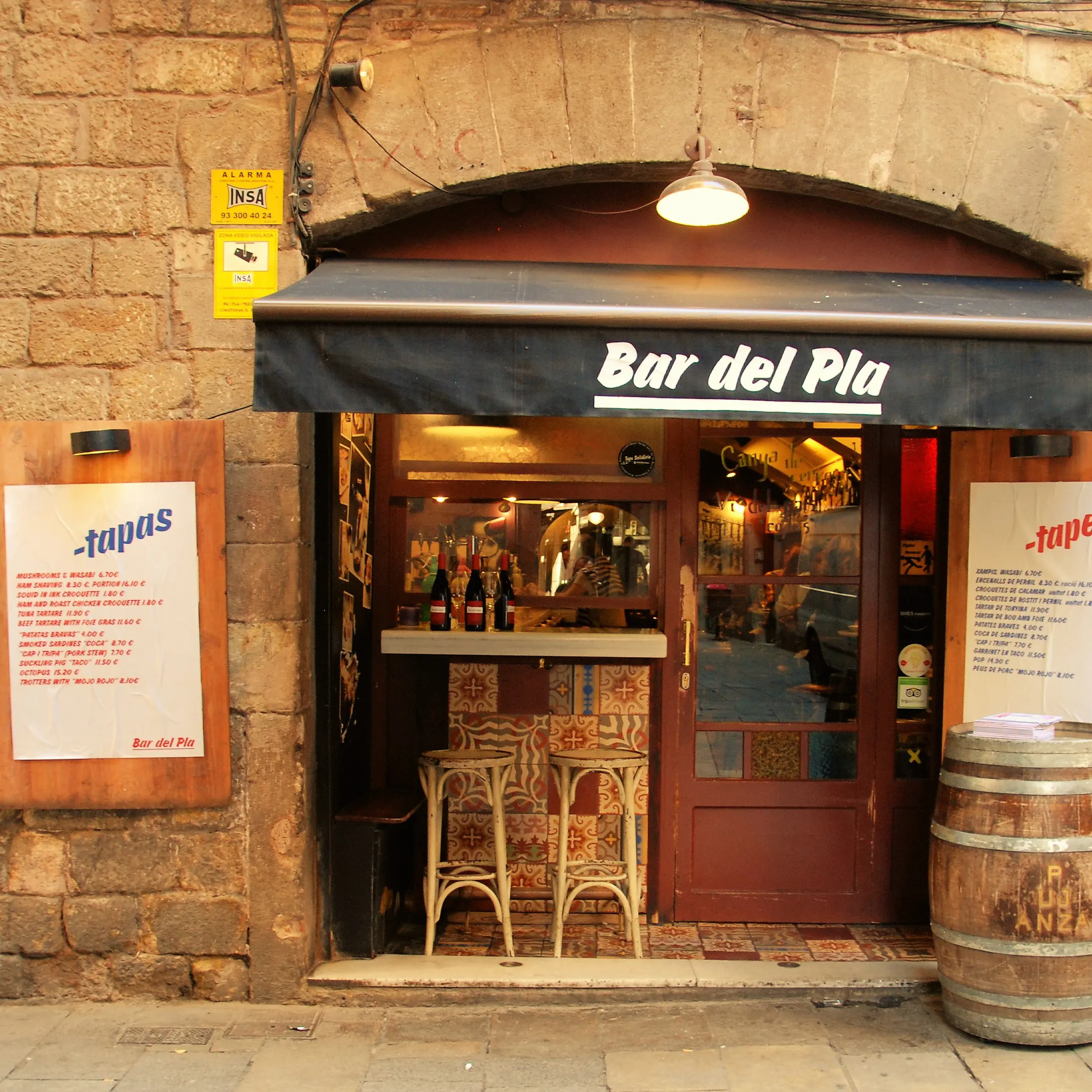 Bar del Pla in Barcelona